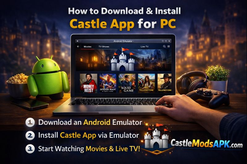 Castle Mod APK For pc